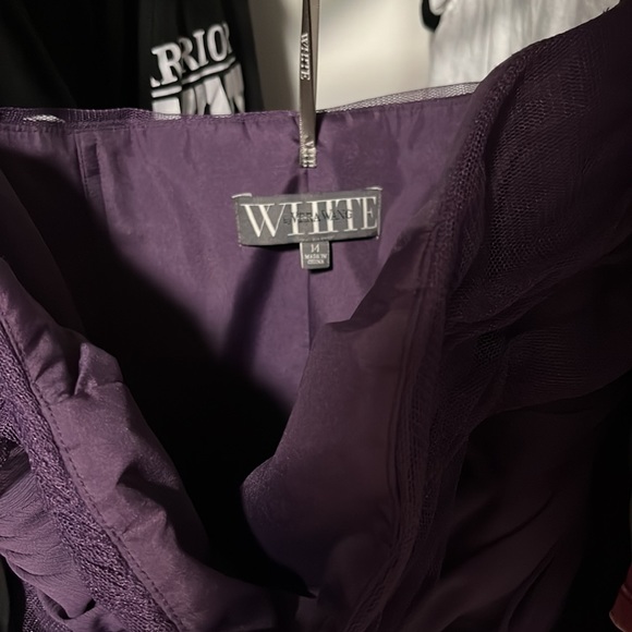 Purple “White” dress, size 14. - Picture 2 of 3
